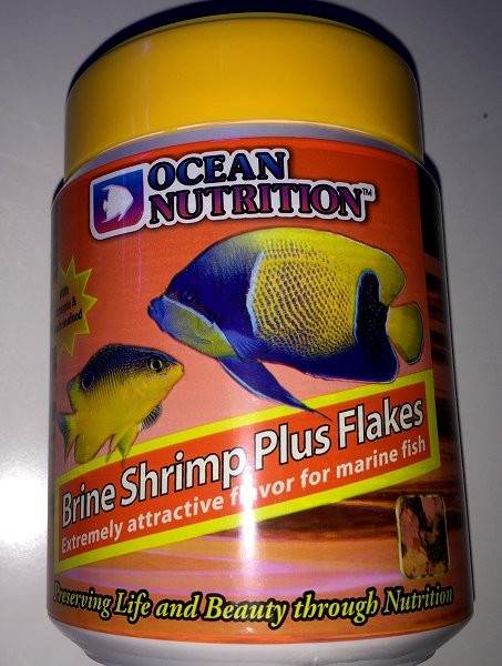 Ocean Nutrition Brine shrimp plus flakes 34g